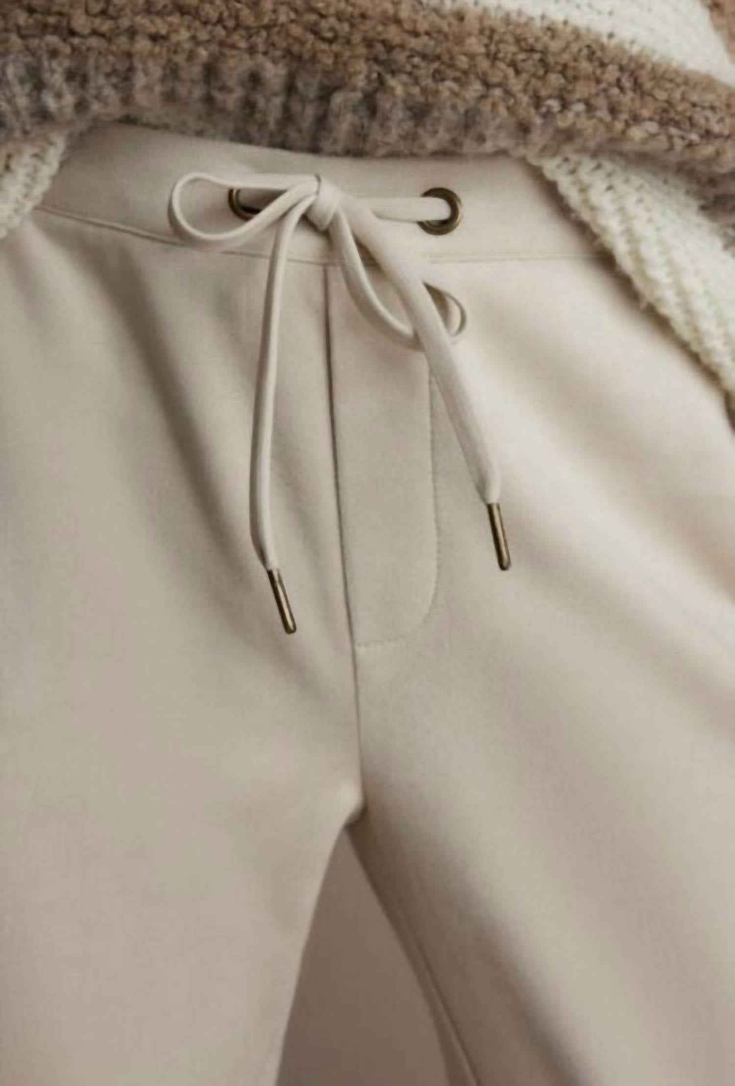 Summum - Trouser Suedine Bonded