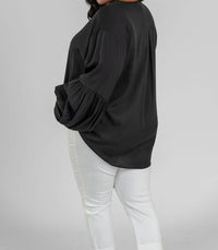 Nouvelle / Silk95Five - Como V-neck Blouse - Plus