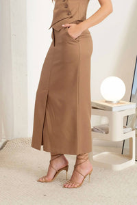 Blu Pepper - Darcy Split Hem Skirt
