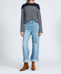 Rag & Bone - Logan Mid-rise Wide Leg Jeans