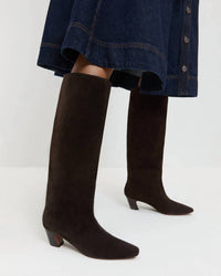 Loeffler Randall - Women's Randall Marley Kicked Heel Tall Boot