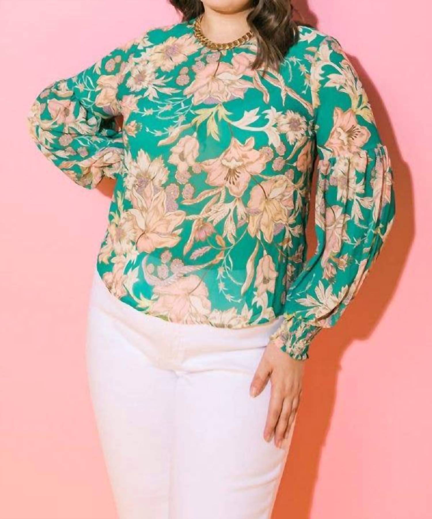 Flying Tomato - Printed Woven Top