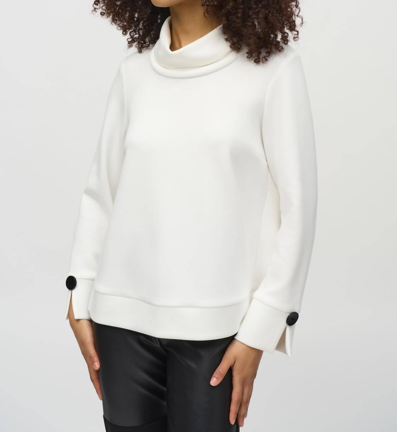 Joseph Ribkoff - Cowl Neck Pullover Sweater
