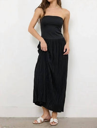Lamade - Lulu Strapless Gauze Dress