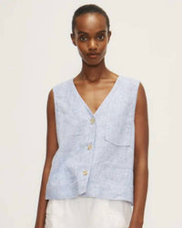 Melissa Nepton - Linden Button Down Vest