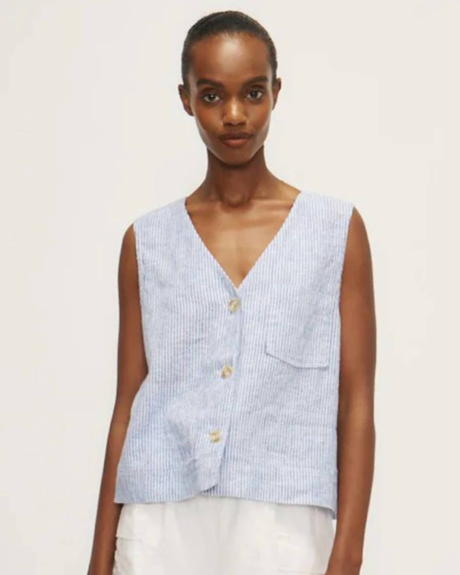 Melissa Nepton - Linden Button Down Vest
