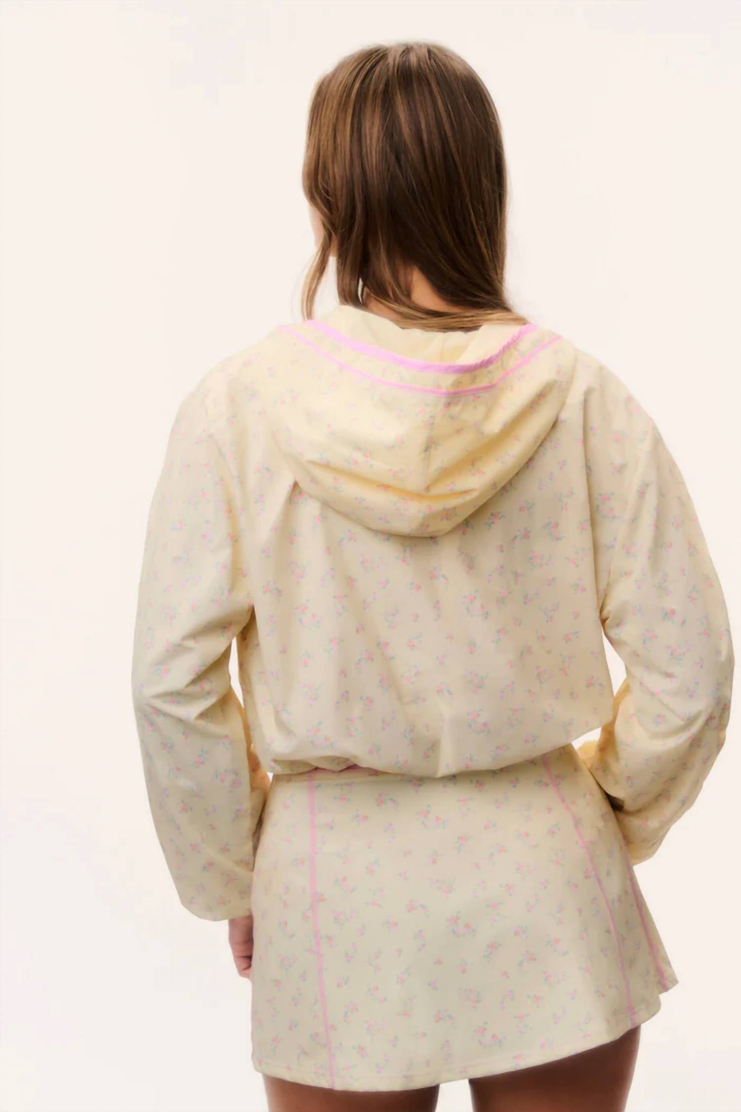 Loveshackfancy - Kariana Windbreaker Hoodie