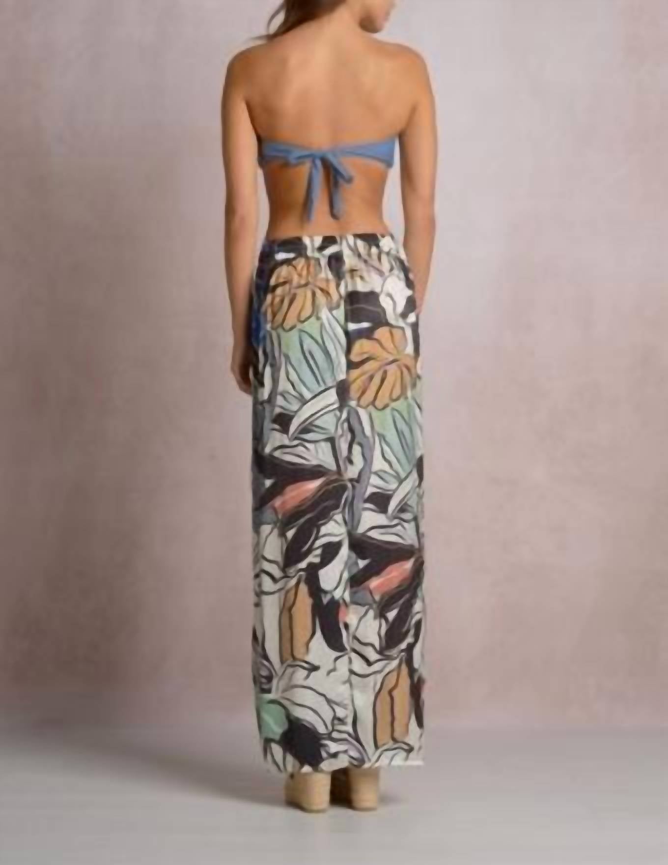 Elan - Women's Maxi Floral Skirt