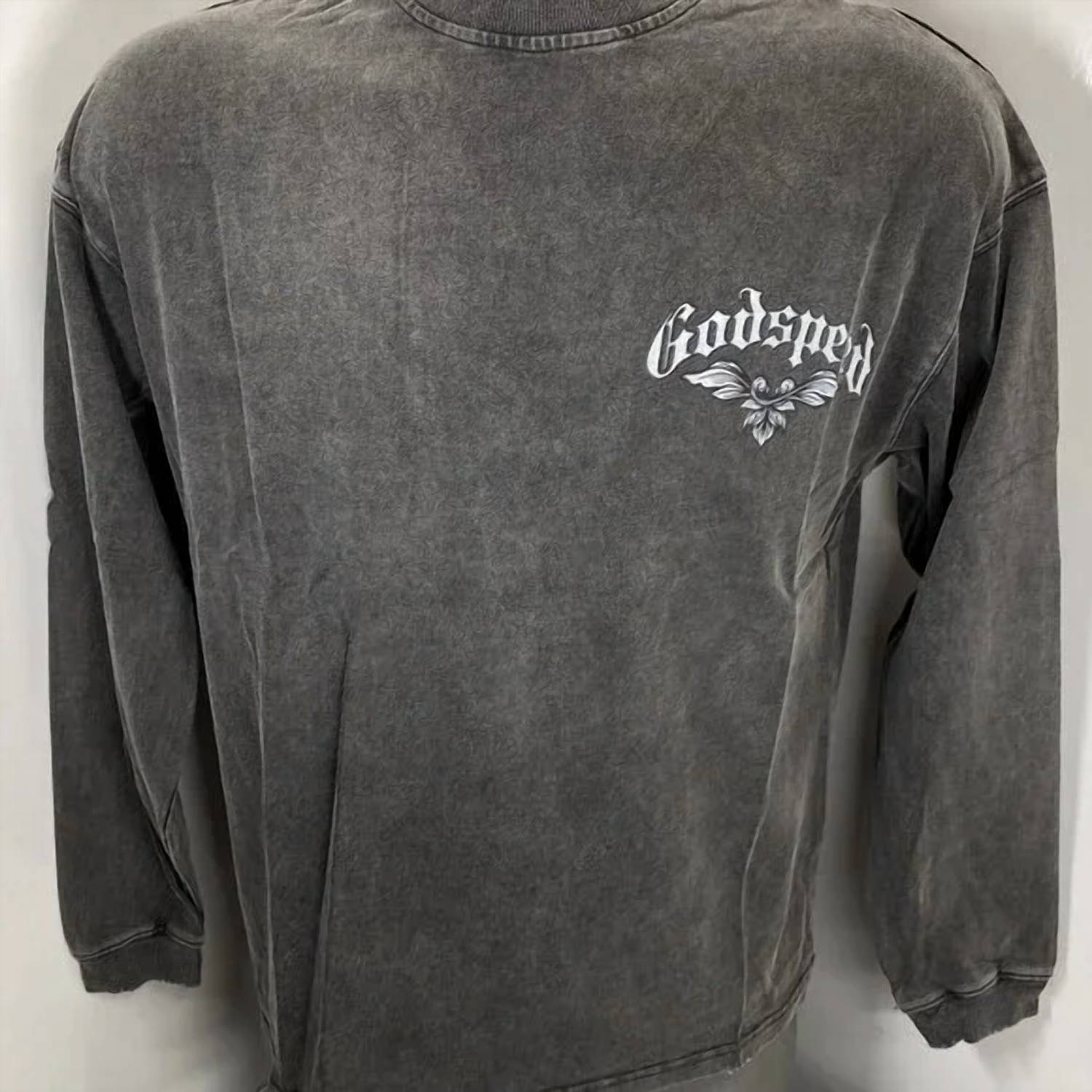 Godspeed New York - Men's Grail Skull Long Sleeve Tee