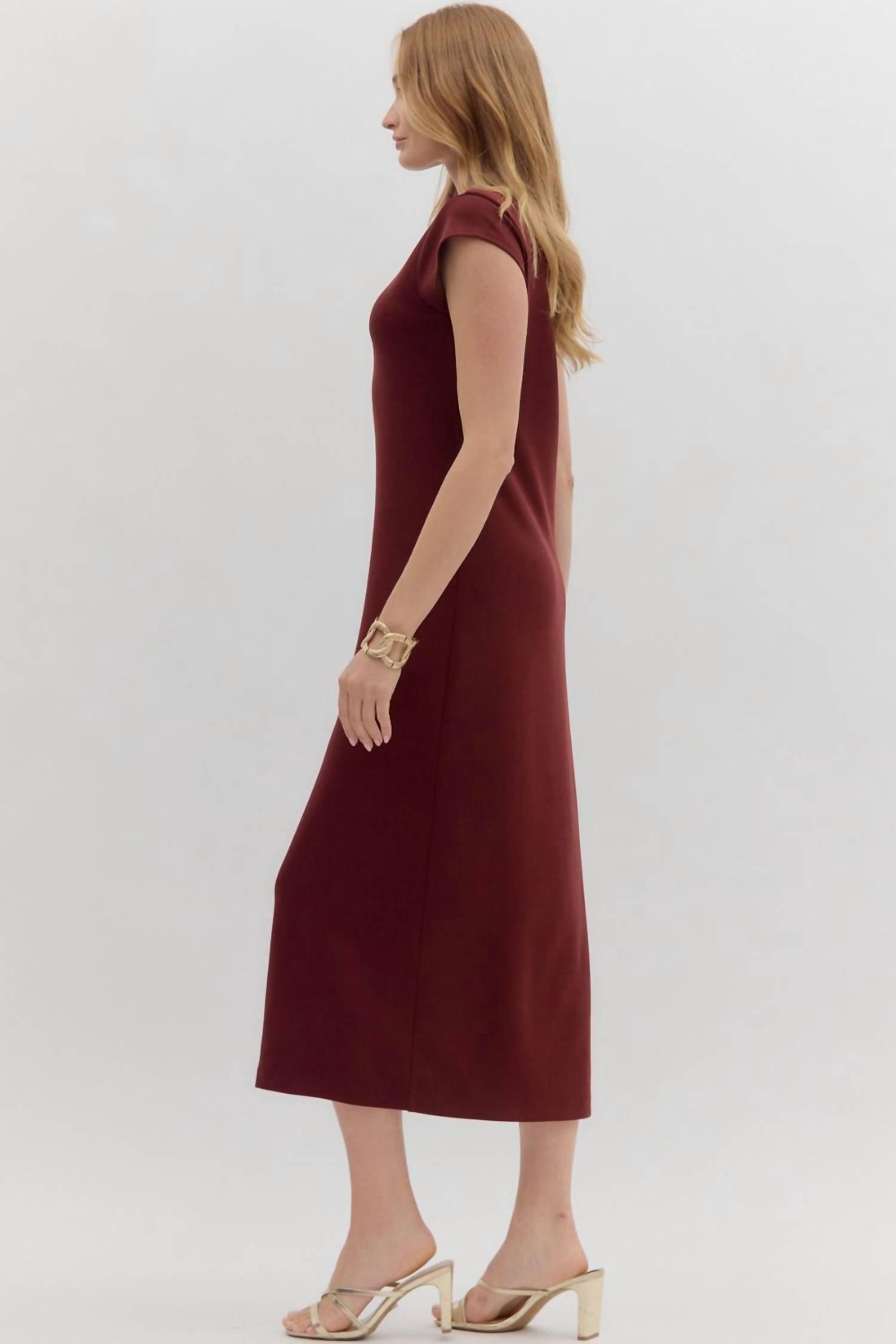 Entro - On The Go Midi Dress