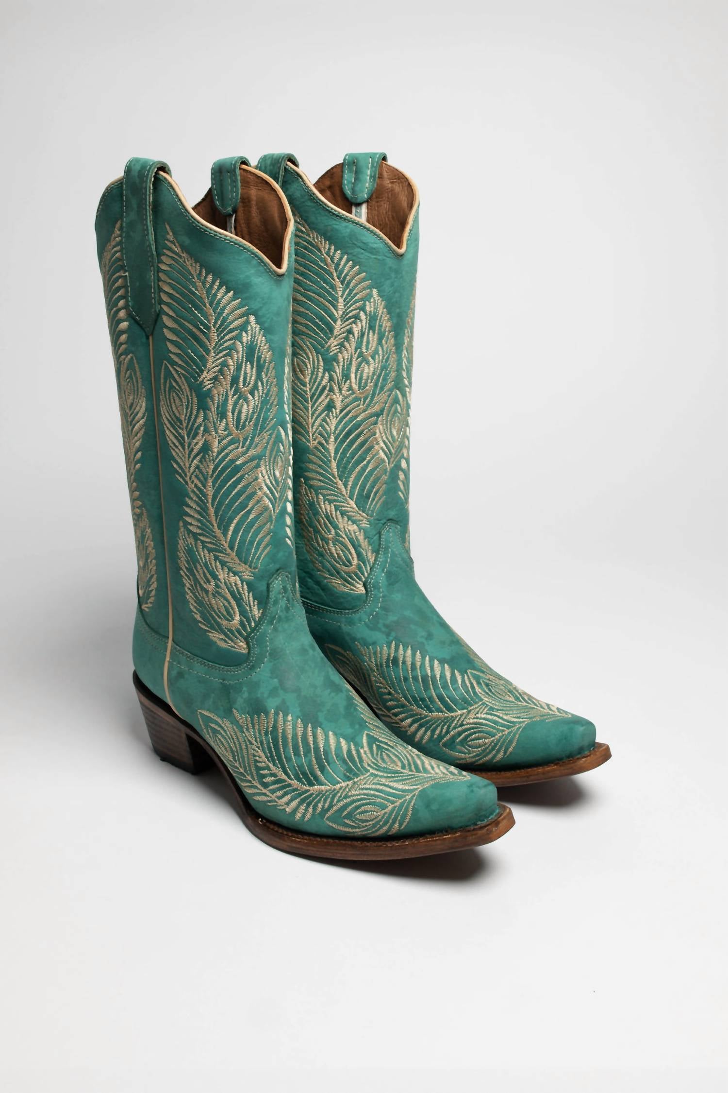 Corral - Women's Western Feather Cowgirl Boots