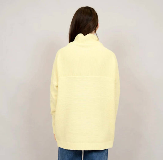 Rd Style - Nancy Ottoman Ribbed Mock Neck Sweater