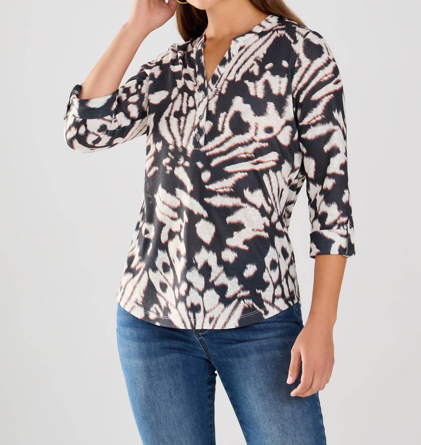 Fdj - Henley Blouse