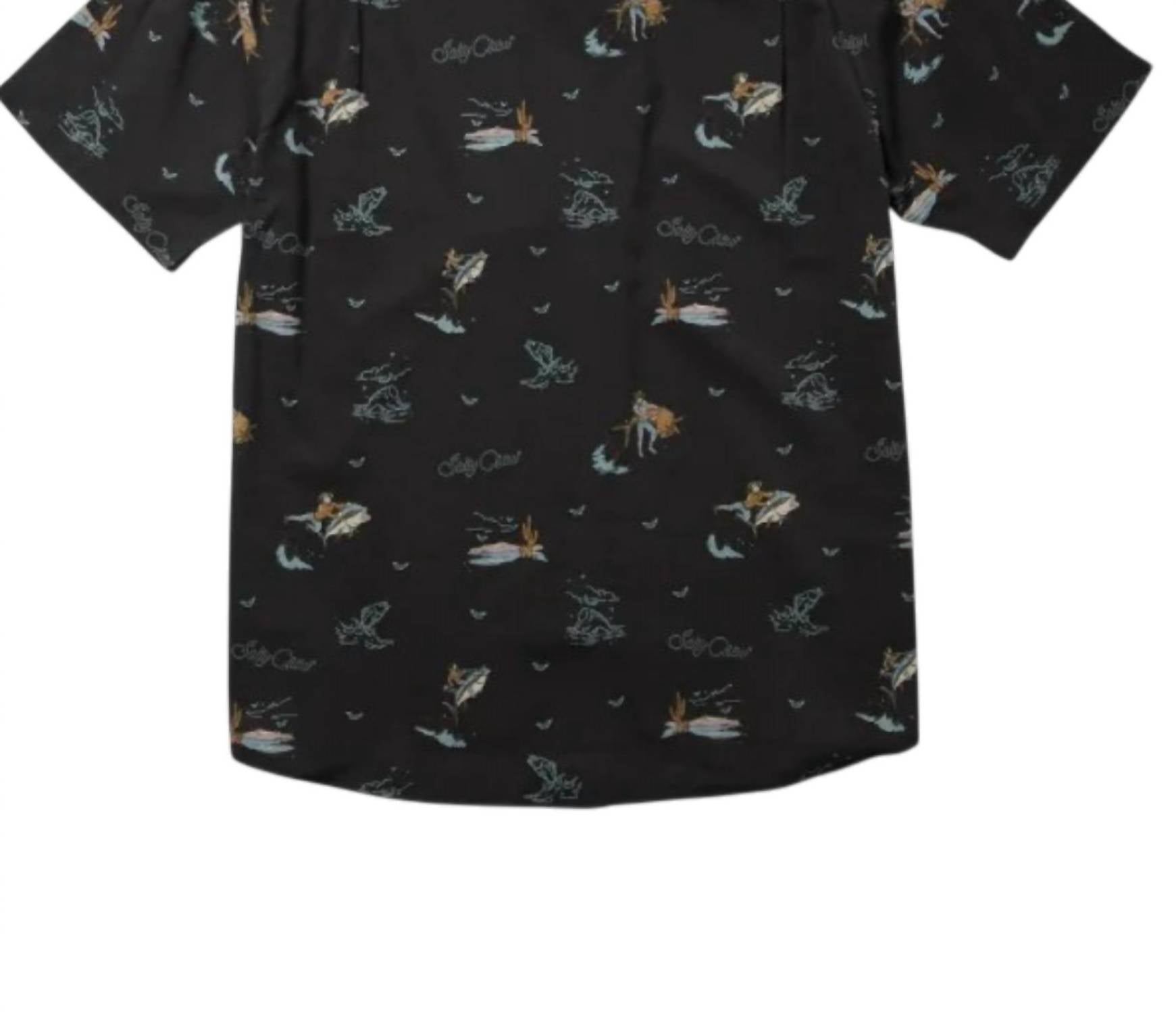 Salty Crew - Men's Round Up Short Sleeve Woven Shirt
