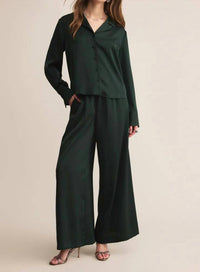 Z Supply - Isolde Wide Leg Satin Pant