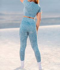 Navano - Acid Wash Seamless Leggings