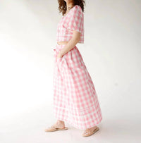 Aureum - GINGHAM DARLING TOP