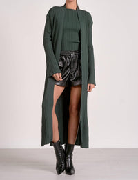Elan - Ribbed Duster Cardigan