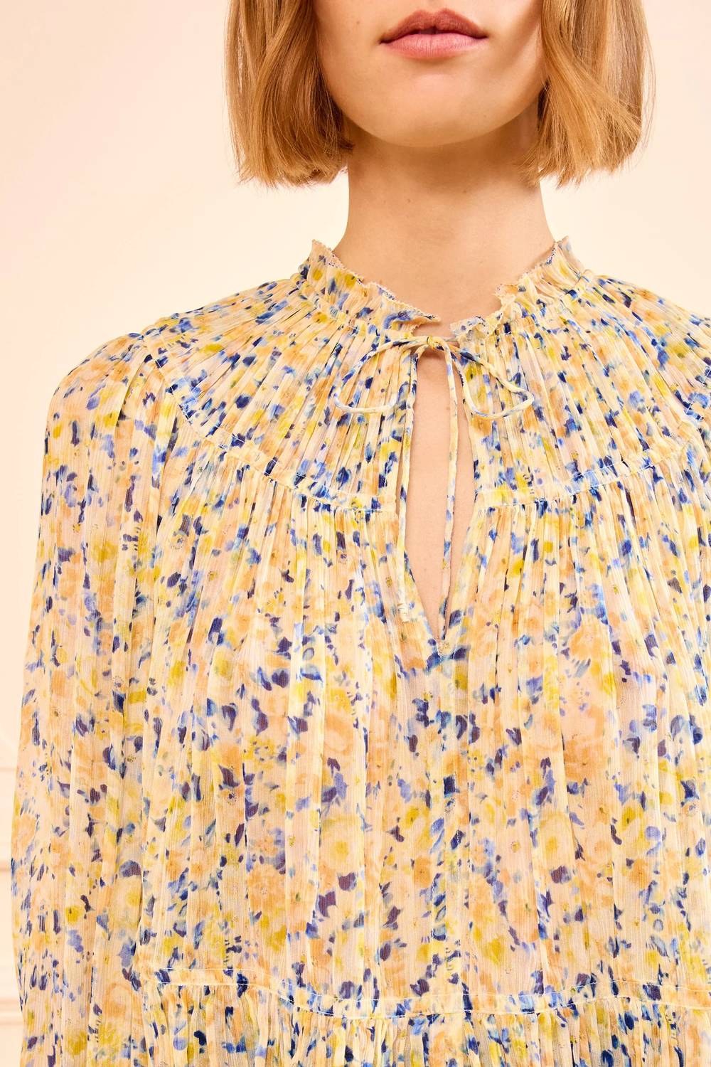 Ulla Johnson - Leandra Long Sleeve Silk Blouse