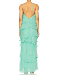 Amanda Uprichard - Posie Ruffle Maxi Dress