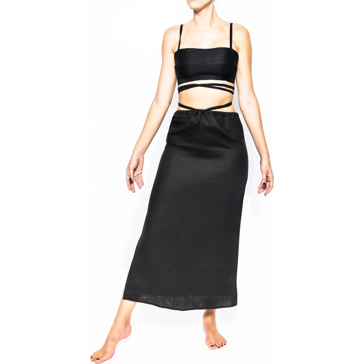 Three Muses - Raffaela Midi Skirt