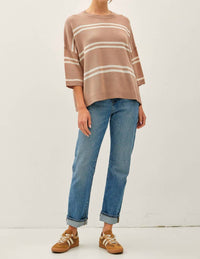 Be Cool - Striped Knit Sweater