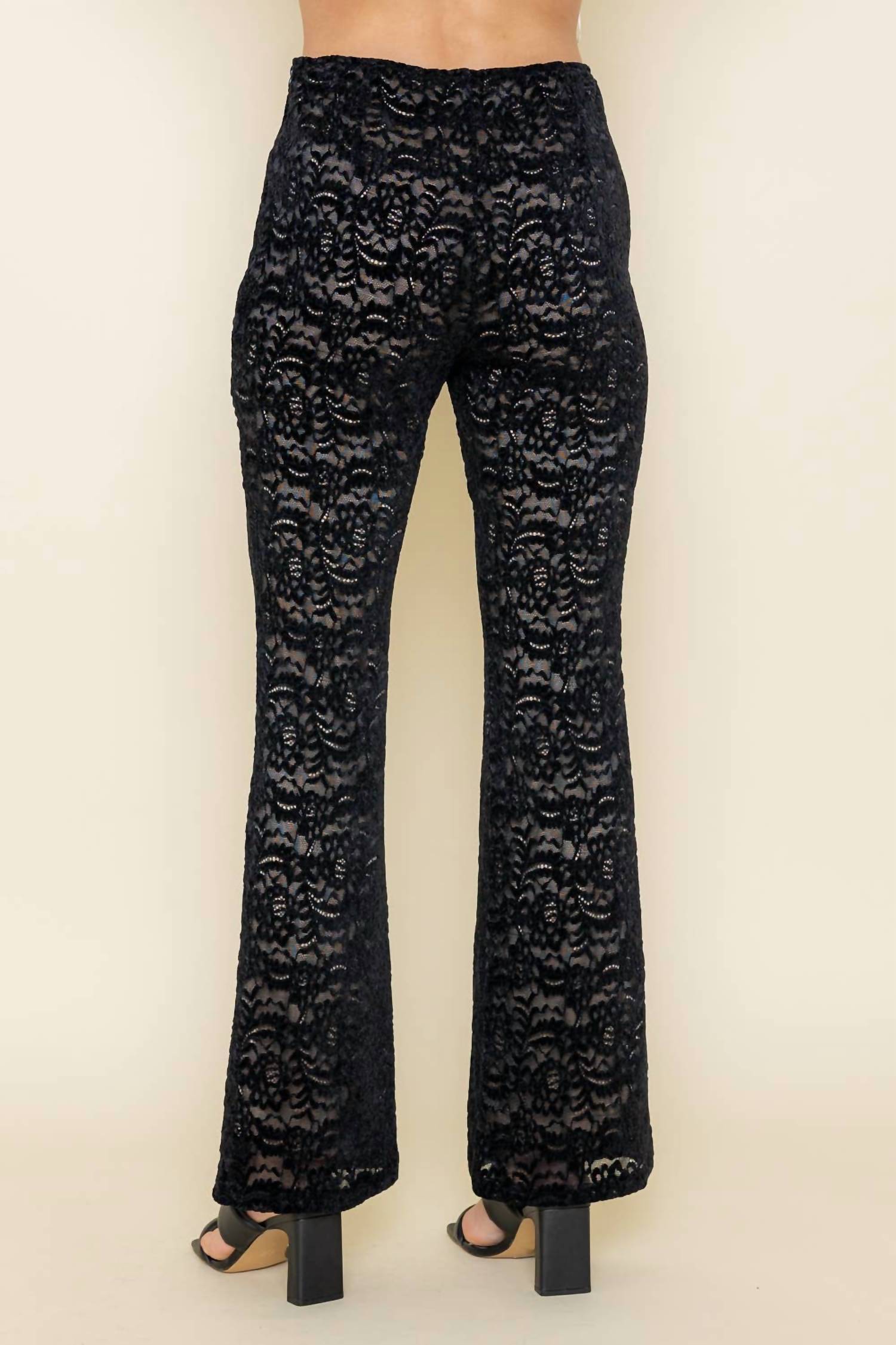 Fore Collection - Lace Sheer Pants