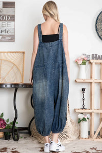 Oli & Hali - Patchwork Denim Overalls