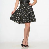 Orchid Bloom - Violine Halter Swing Dress