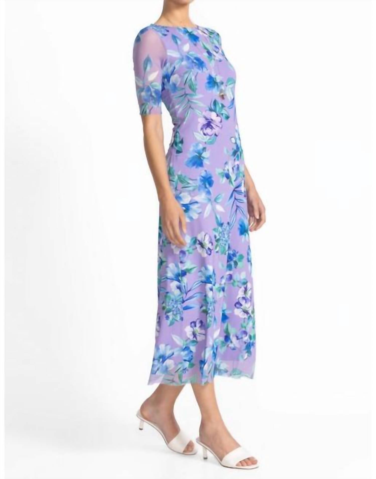 Johnny Was - ASTRID MESH MIDI DRESS