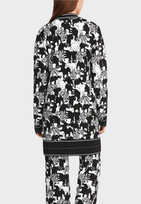 Marc Cain - Animal Intense Cardigan With Elephant Motif