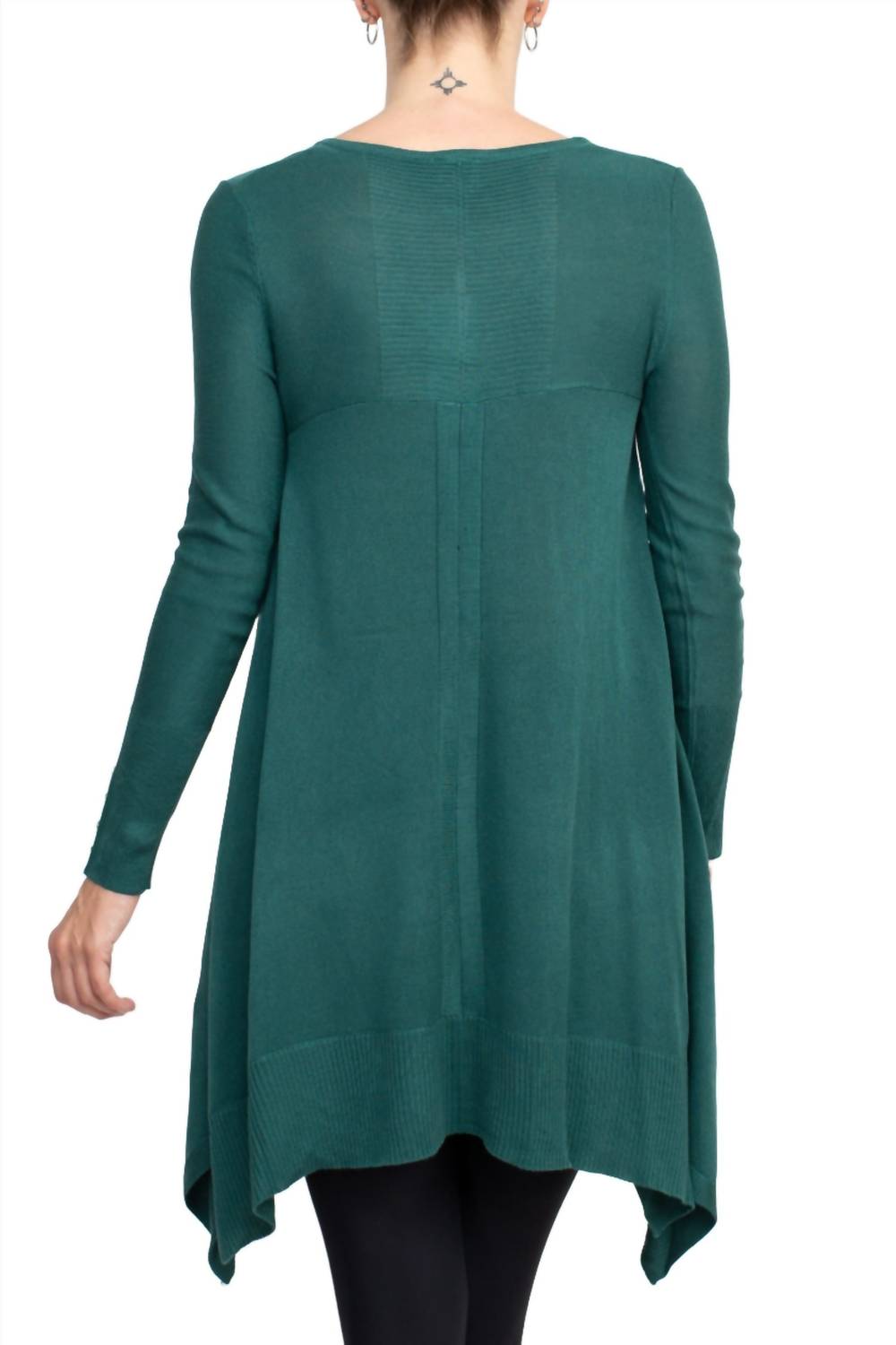 Cupio - Women's Long Sleeve High Low Hem Top