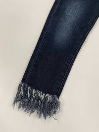 Ml Kids - Girl's Shaggy Hem Jeans
