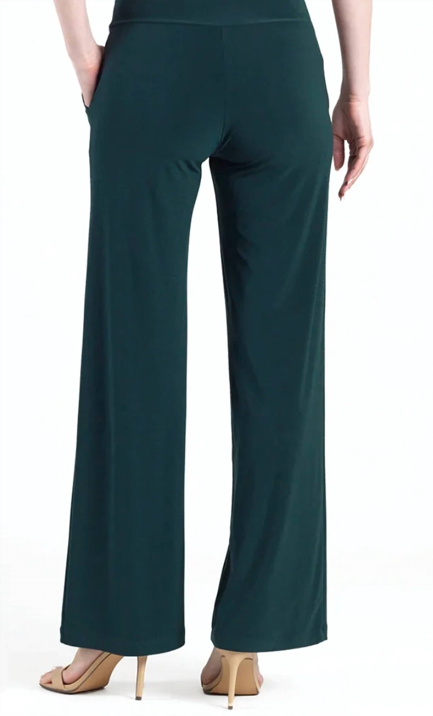Clara Sunwoo - Cupro palazzo pant with pockets