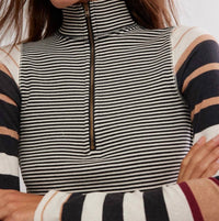 Free People - Avery Zip Up Sweater