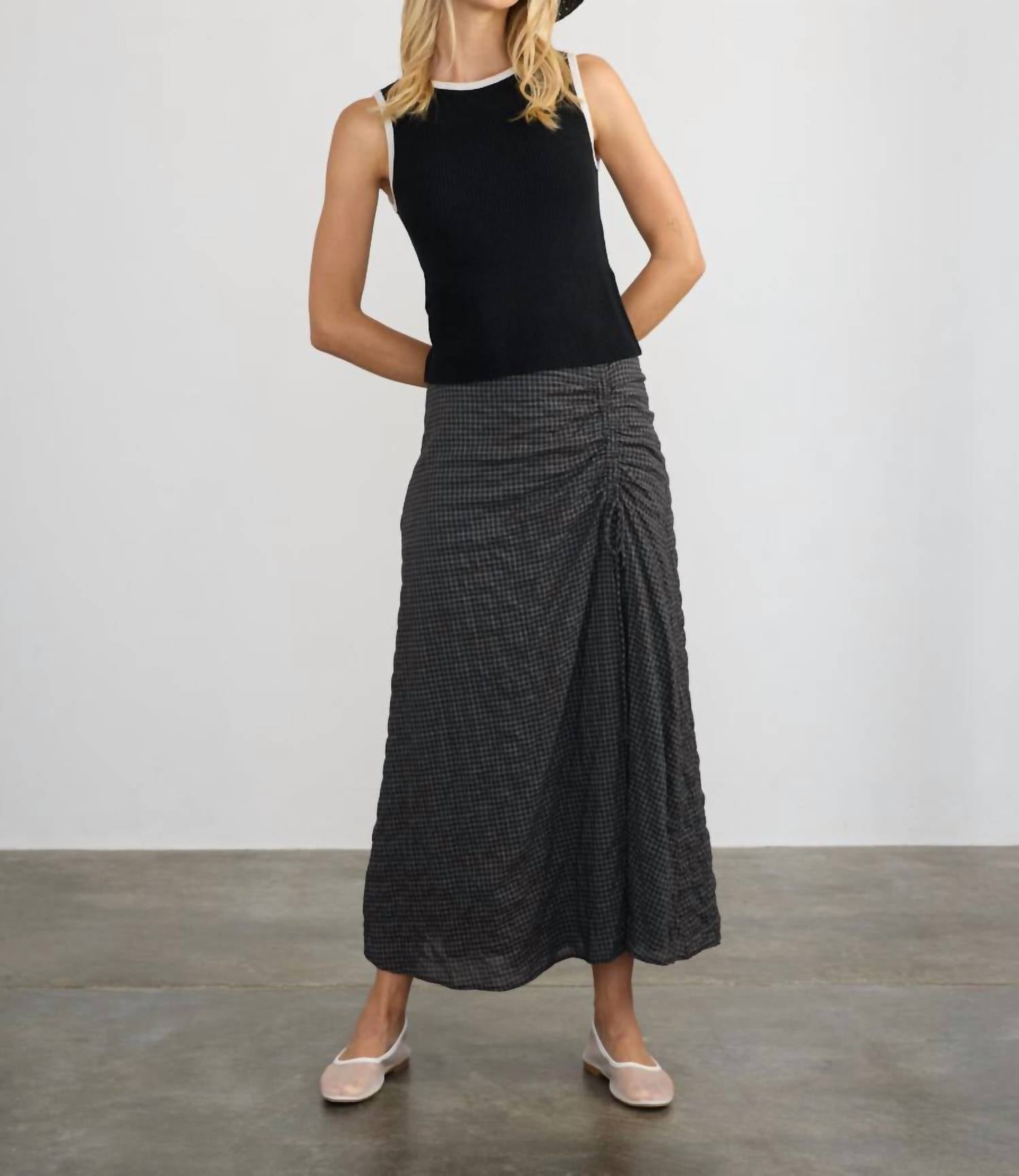 Margaret O'Leary - Ribbed Cotton Tank Top