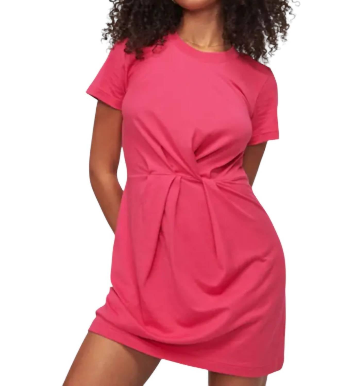 Nation Ltd - Fortuna Twisted T-Shirt Dress