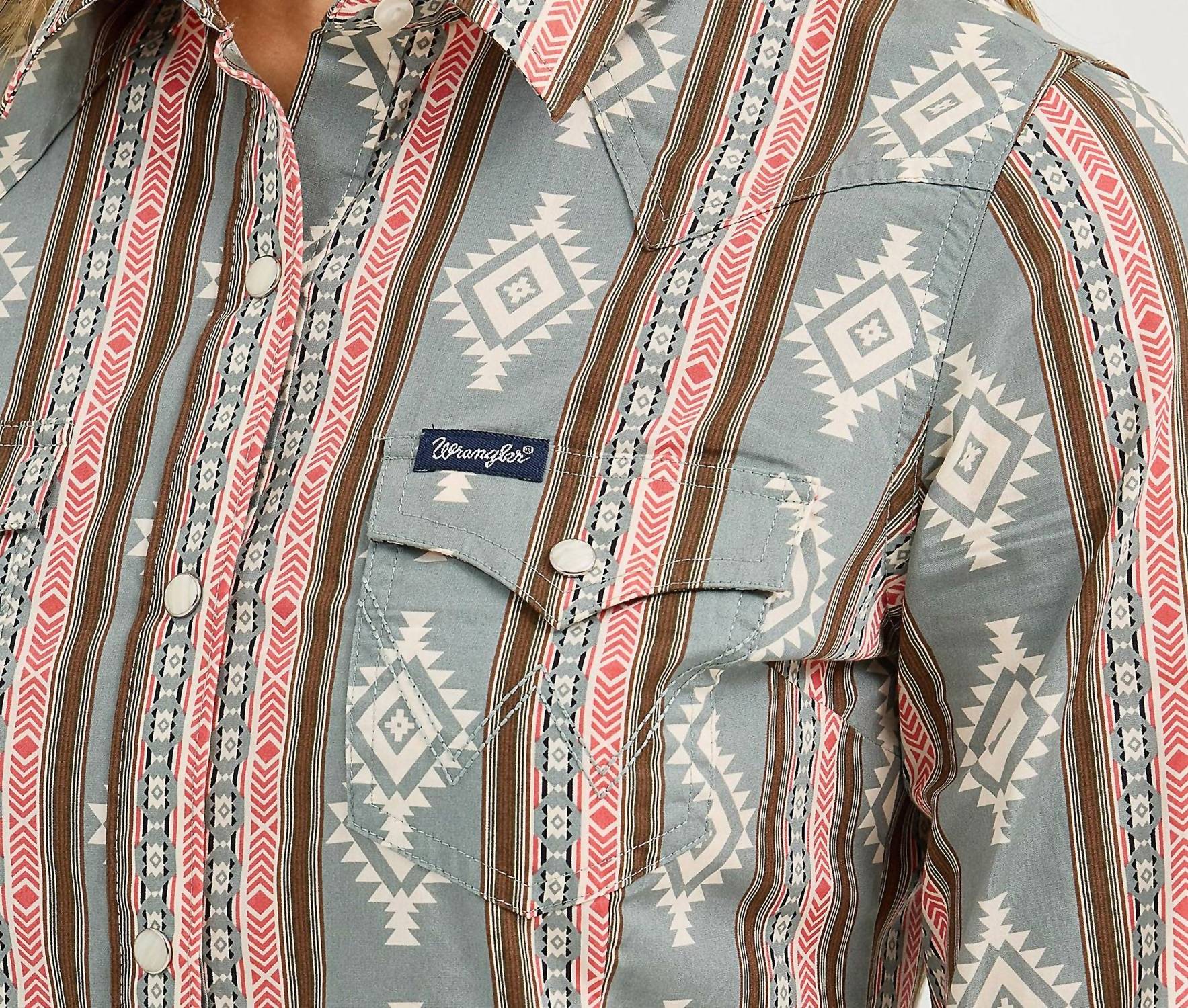 Wrangler - Southwestern Snap Shirt