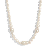 Eklexic - Women's Paloma Baroque Pearl Necklace