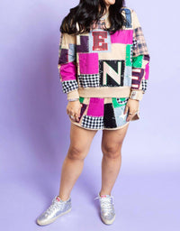 Queen Of Sparkles - Patchwork Shorts