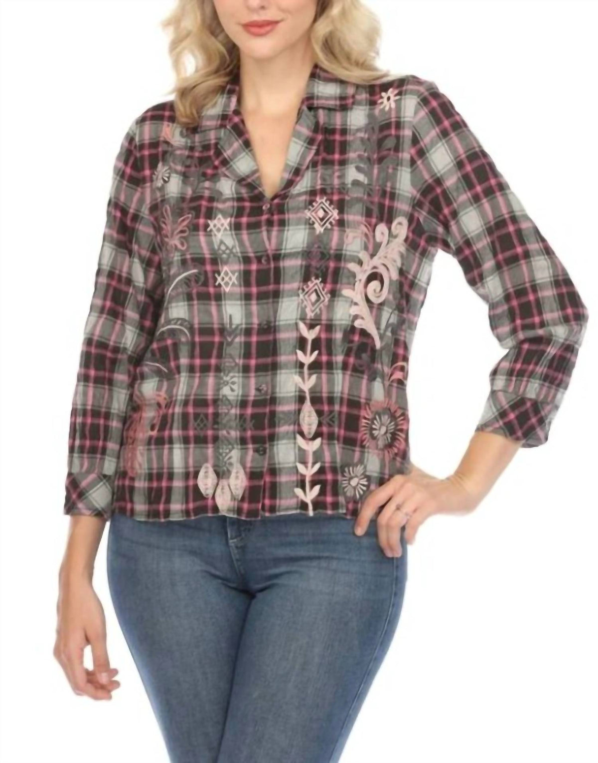 Johnny Was - Bellania Vintage Cropped Shirt
