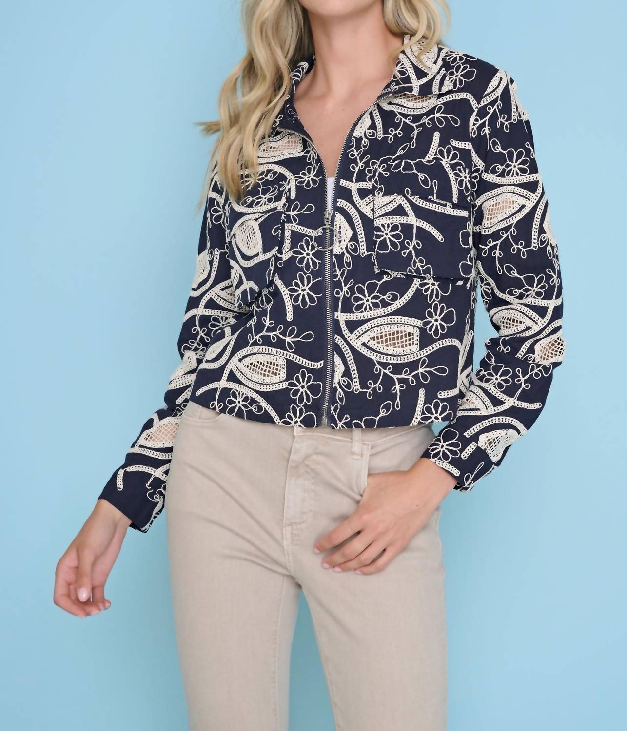 Picadilly - Garden Charm Cropped Jacket
