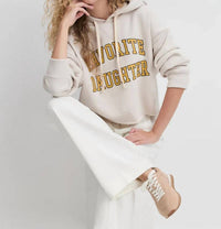 Favorite Daughter - Cropped Collegiate Hoodie