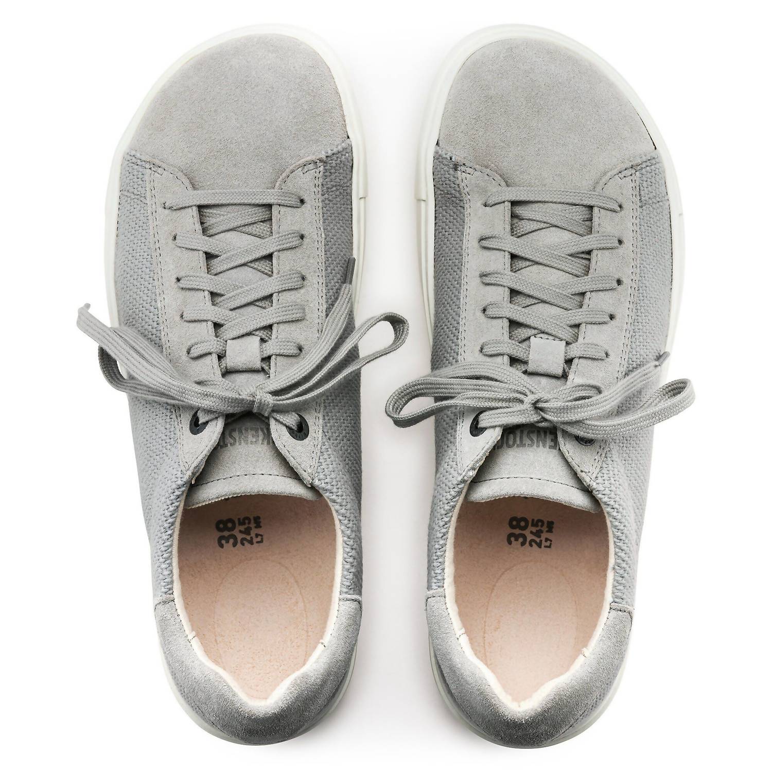 Birkenstock - Women's Bend Low Canvas-suede Sneakers