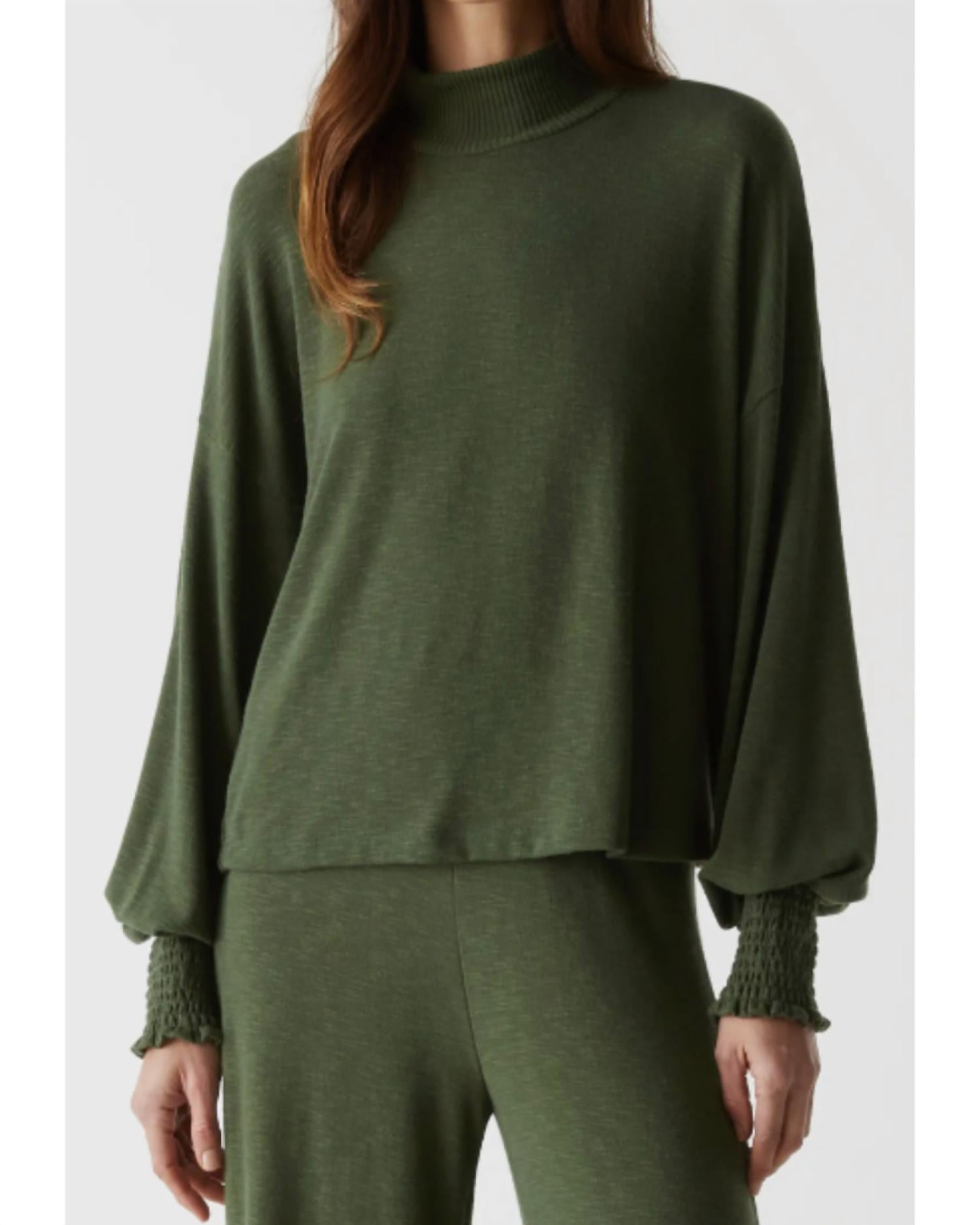 Michael Stars - Lila Mock Neck Top