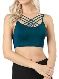 Zenana - Strappy Seamless Bralette