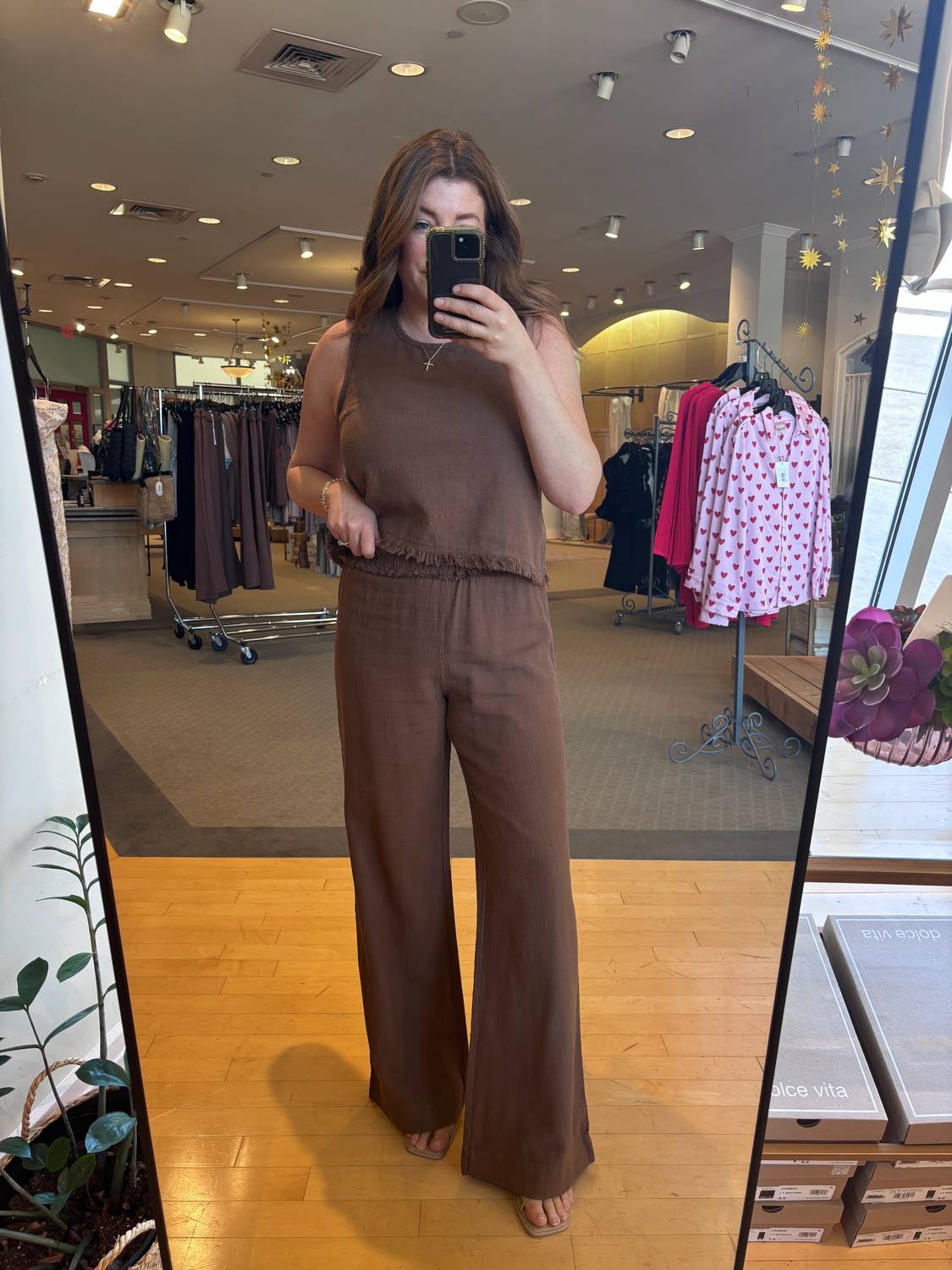 Bobi - Raw Edge Detail Pant