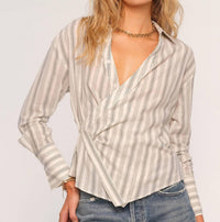 Heartloom - Elene Button-down Asymmetrical Shirt