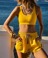 The Upside - Dunes Jade Racerback Bra