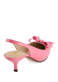 Andrea - Women's Slingback Bow Pumps